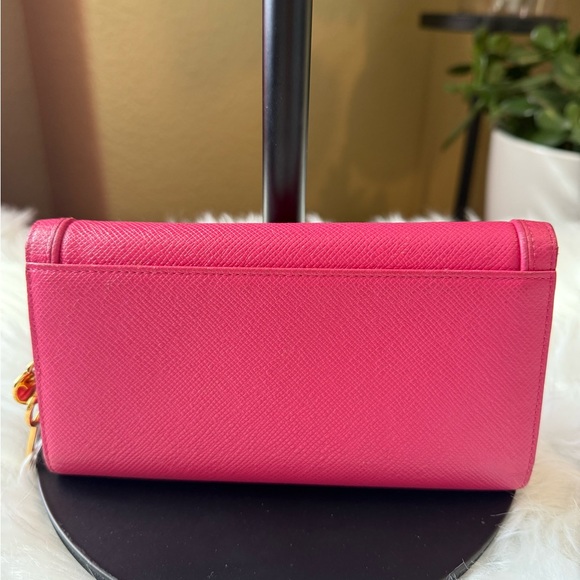 MCM Pink Leather Women's trifold long wallet - Picture 11 of 11